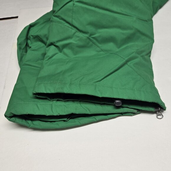 Firefly Green Youth Snow Pants Winter Ski Pants with Suspenders L-XL - Picture 10 of 11